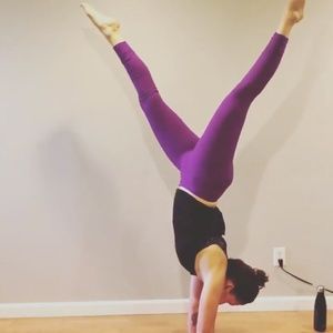 Lululemon Wunder Under Violet full leggings